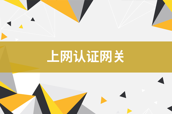 上網(wǎng)認(rèn)證網(wǎng)關(guān)