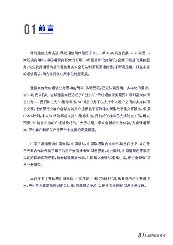 5G消息白皮書